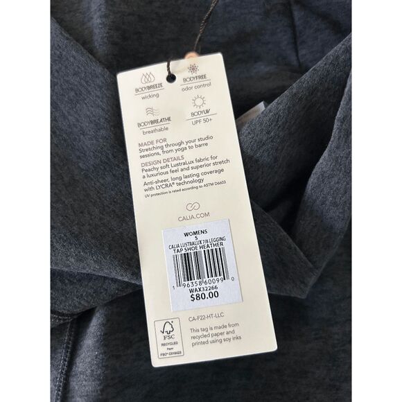 CALIA Women's LustraLux 7/8 Legging 4-way stretch technology S - Picture 7 of 8